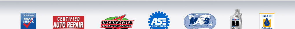 Ramona Motor Works Certifications